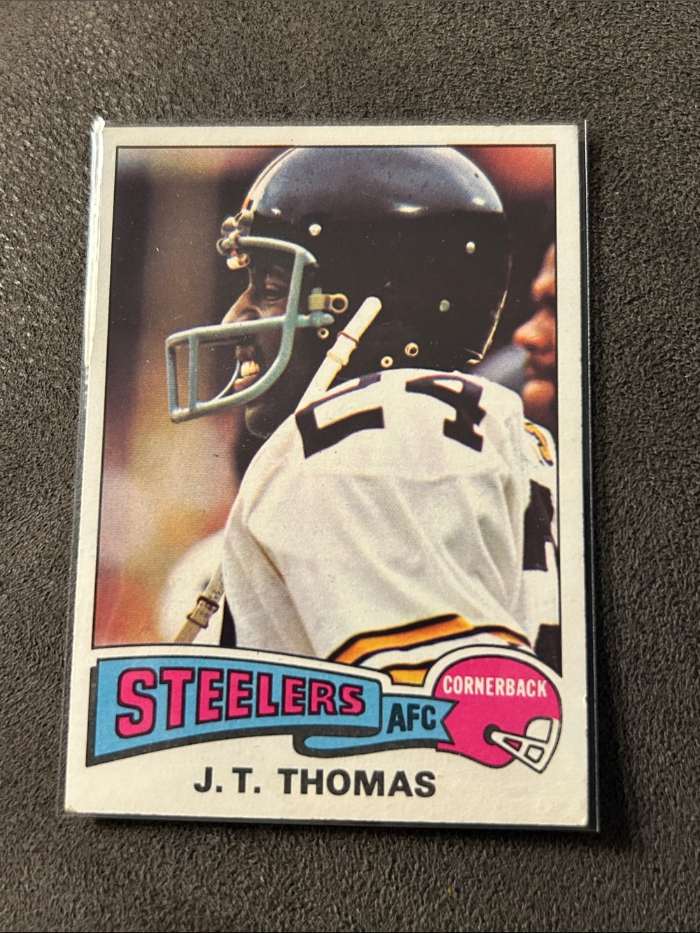 J.T. Thomas Rookie 1975 Topps #397 Pittsburgh Steelers